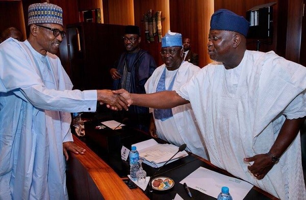 Finally, President Buhari Meets His Worst Critics, Governor Fayose [Photos]