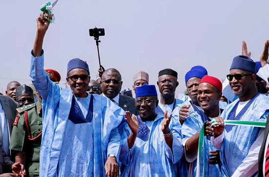 Photo News: Photos from President Buhari's One Day Visit to Nasarawa State