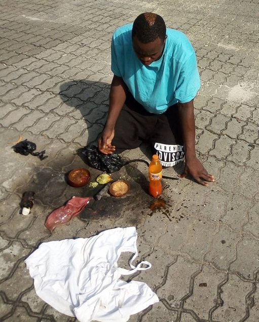Servant Found with Various types of Charms 3 Days After Resuming Work in Lagos [Photos]