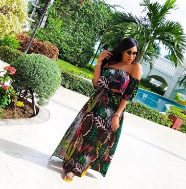 Hot Photos of Nollywood Actress Chika Ike On Vacation In Jamaica Leaks