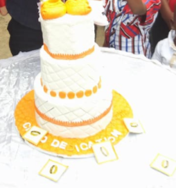 TRENDING: Randy Woman Shares Condoms for Guests At Her Daughter's Child Dedication In Asaba, Delta