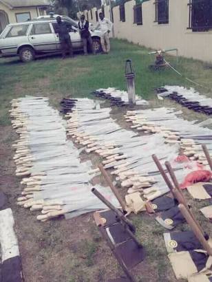 Abia Lawmaker Hon. Mandela Obasi, Empowers Constituents with Thousands Of New Cutlasses And Hoes