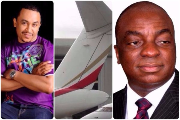 As Expected, Daddy Freeze Reacts to Photos of Bishop Oyedepo’s $40million Bombardier Challenger Private Jet