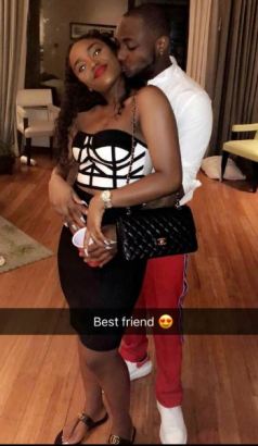Davido Spotted Holding And Kissing His Girlfriend “Chioma” In London