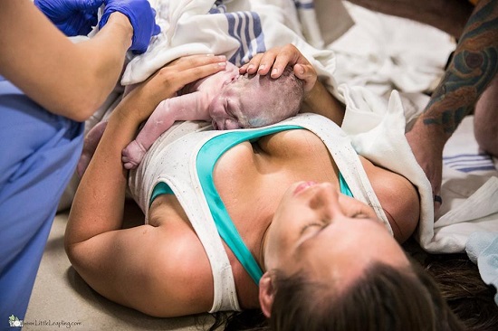 Woman Gave Birth On the Halls of a Hospital After Going into Labour [Photos]