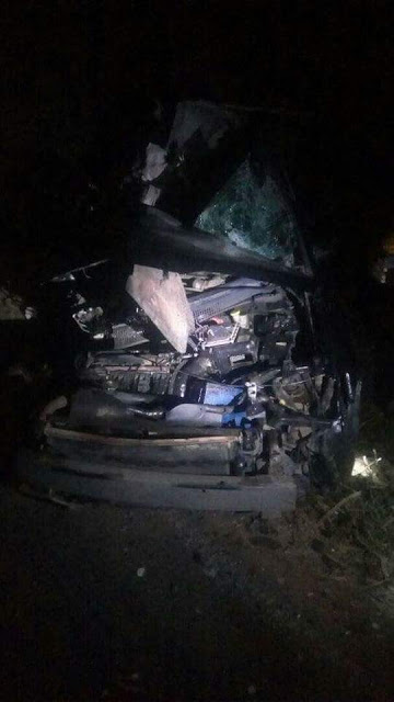 More Photos from The Fatal Accident Killed Ghanaian Dancehall Artist, Ebony Reigns