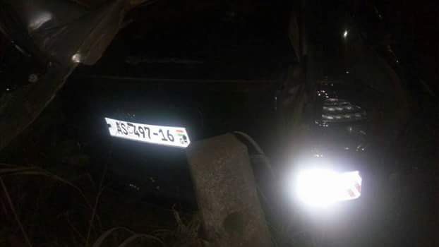 More Photos from The Fatal Accident Killed Ghanaian Dancehall Artist, Ebony Reigns