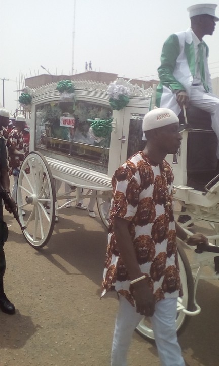 LIVE Photo News: Dr. Alex Ekwueme’s Corps Arrives Anambra State His Home State [Photos]