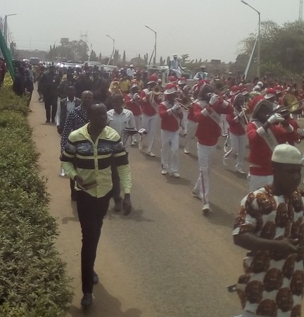 LIVE Photo News: Dr. Alex Ekwueme’s Corps Arrives Anambra State His Home State [Photos]
