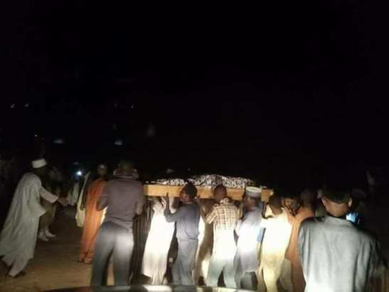 Heart Melting Photos from The Burial of 22 Students Who Died in Kano During Excursion [Photos]