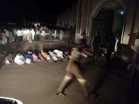 Heart Melting Photos from The Burial of 22 Students Who Died in Kano During Excursion [Photos]