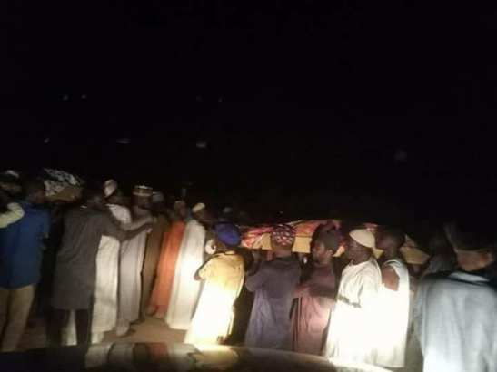Heart Melting Photos from The Burial of 22 Students Who Died in Kano During Excursion [Photos]