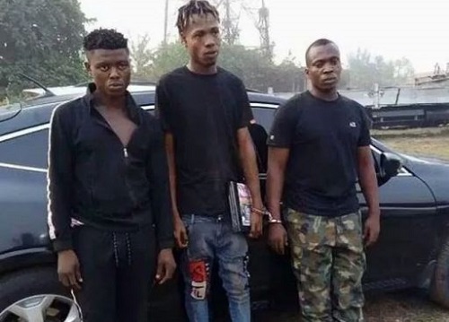 2 Suspects And A Fake Soldier Arrested In Delta With A Stolen Vehicle