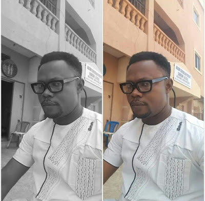 Unemployed Nigerian Graduate Spotted Working as A Bricklayer [Photos]