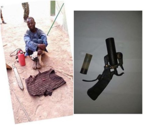 Herdsman With Bullet Proof Vest And A Cutlass Arrested In Benue
