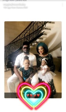Jude Okoye and Wife Dedicate Their Second Daughter [Photos]