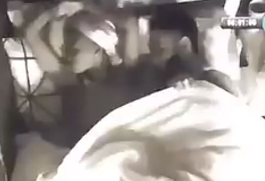 BBNaija:  K. Brule Helps Sleeping Partner, “Khloe” To Cover Up Her Boobs 