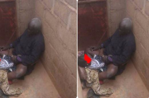 Elderly Man Caught S*Xually Assaulting a Little Girl Inside a Toilet in Top Northern State [Shocking Photos]
