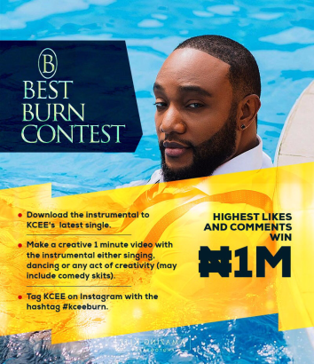 Kcee Plans to Give Out N1million To A Lucky Fan In A New Contest