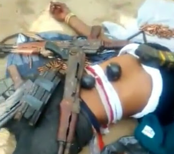 Suspected Kidnapper Shot Dead, Five Escape In Jesse Town, Delta State [Photos]