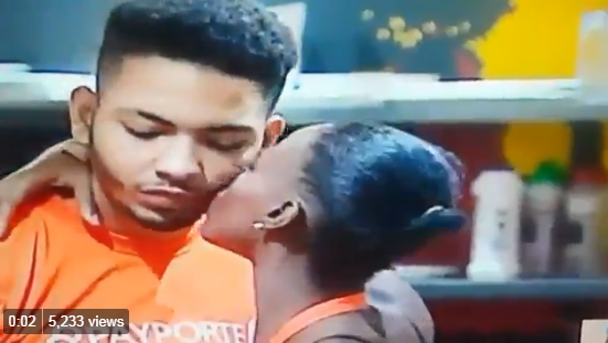 #Bbnaija2018: K.Brule Curved Khloe’s Kiss [photos]