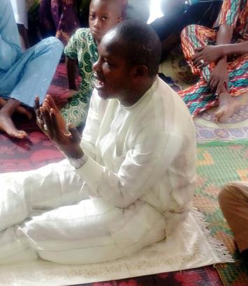 Alhaji Azeez Lawal, NURTW Member Who Survived Attack from Notorious Assassin Goes For Thanksgiving
