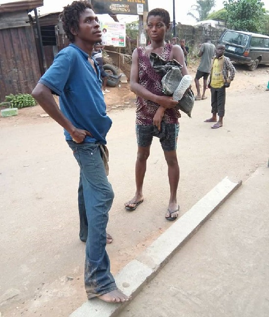 Mentally Deranged Couple Stopped While Trying to Have Sex In Abia State [Photos]