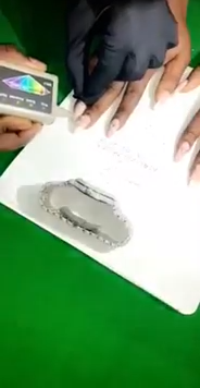 Valentine: Malivelihood Places 10 Carat Diamond On Fiancee's Nails