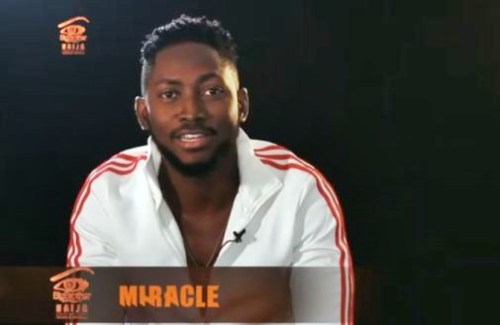 #BBNaija: HM Miracle, Is The New Head Of House 