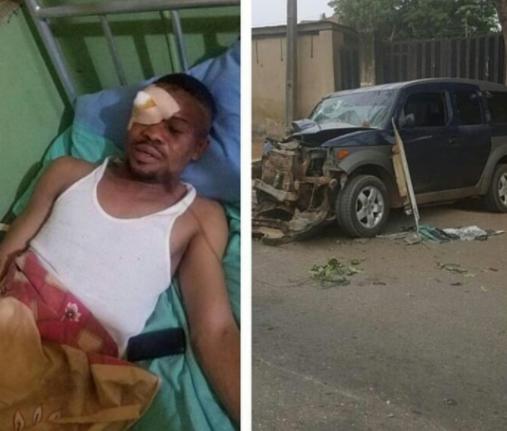 Nollywood Actor, Ayanfe Adekunle Hospitalized After Ghastly Car Accident