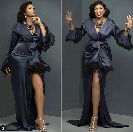 Omotola Jalade-Ekeinde Gives Thanks to God As She Clocks 40 Today