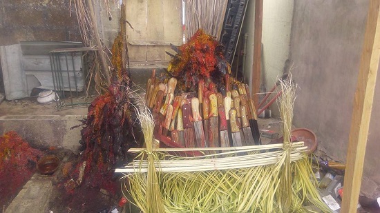 OPC Members Fortifying Themselves and Their Weapons Spiritually In Lagos [Photos]