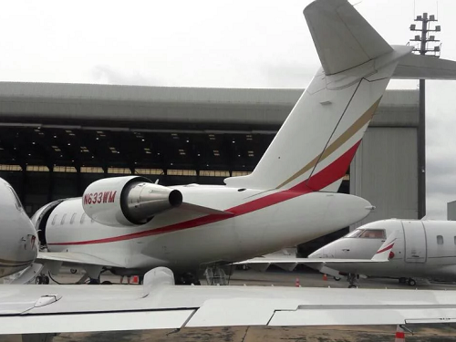 $40million Bombardier Challenger Private Jet: New Photos of Bishop Oyedepo's $40million Bombardier Challenger Private Jet