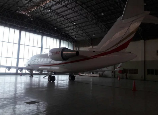 $40million Bombardier Challenger Private Jet: New Photos of Bishop Oyedepo's $40million Bombardier Challenger Private Jet