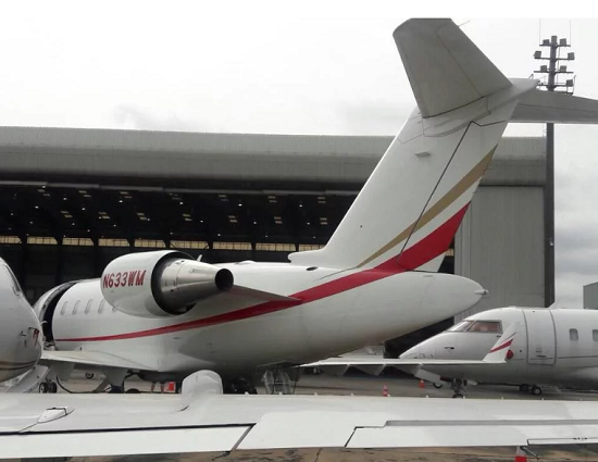 $40million Bombardier Challenger Private Jet: New Photos of Bishop Oyedepo's $40million Bombardier Challenger Private Jet