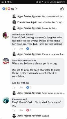 Ghanaians call out Pastor who placed curse on singer Ebony Reigns before her death