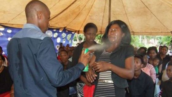 Pastor Lethebo Rabalago Who Sprayed Insecticides On His Members Found Guilty Of Assault