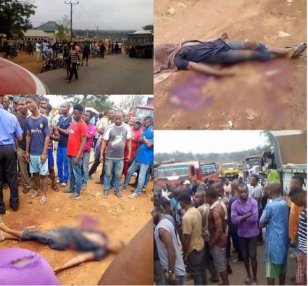 Serious Tension in Imo as Police Officer Kills Conductor Because of N100 [Photos]