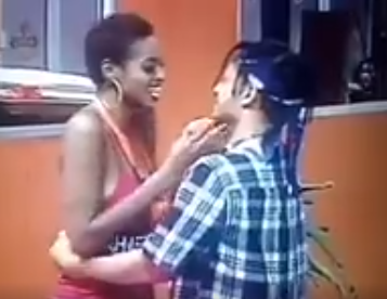 BBNaija: That Moment BBN Housemate, Rico Swavey Knelt Down and Asked Fellow Housemate, Ahneeka to Be His Partner