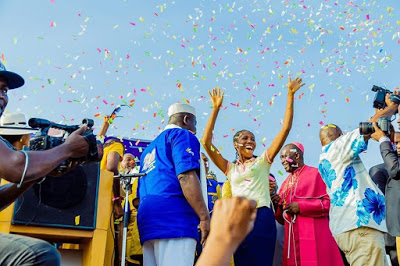 Gov. Rochas Gifts Orphaned Girl New House, New Car and N2.7m [Photos]