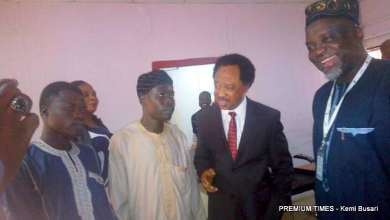Senator Shehu Sani Storms JAMB Office with Snake Charmers and Anti-Snake Venom [Photos]