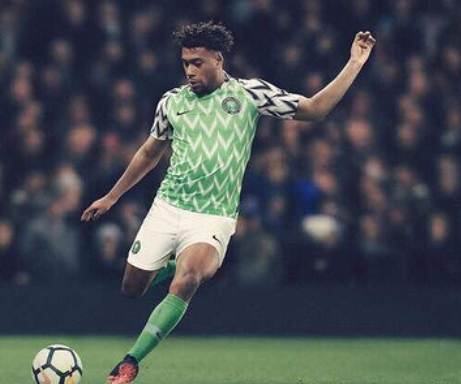 Russia 2018: NFF Unveils Home and Away Kits for Russia 2018 World Cup [Photos]