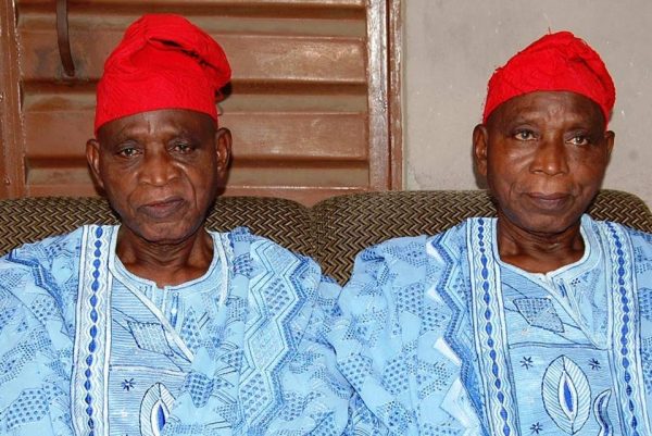 One of Nigeria’s oldest male twins celebrates 85th birthday today [photos]