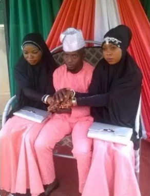 Photos from Wedding Ceremony of A Nigerian Man Who Married Two Wives At Once