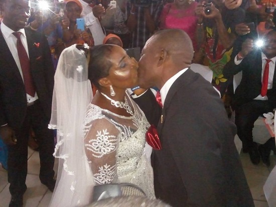 50-Year-Old Woman Weds for The First Time in Port Harcourt [See Photos]