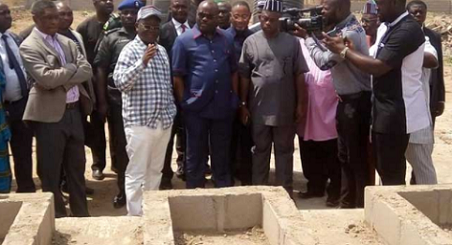 Wike, Ortom Visit Graves Of 70 People Killed By Herdsmen In Benue [Photo]