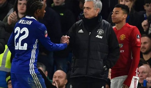 Jose Mourinho Is My Friend but Chelsea Will Try and Beat Manchester United- Willian