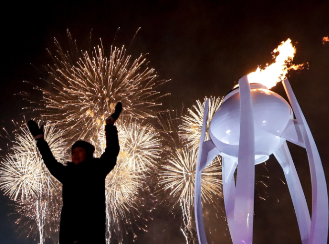 More Photos from The Opening Ceremony of The 2018 Winter Olympics in South Korea