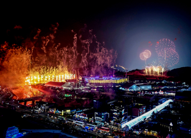 More Photos from The Opening Ceremony of The 2018 Winter Olympics in South Korea