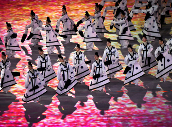 More Photos from The Opening Ceremony of The 2018 Winter Olympics in South Korea